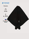 NIKASTYLE Шарф 564825 17з16625 черный