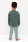 CROCKID Пижама 564959 К 1567 зеленый мох, динозавры