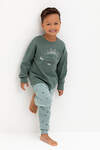 CROCKID Пижама 564959 К 1567 зеленый мох, динозавры