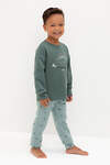 CROCKID Пижама 564959 К 1567 зеленый мох, динозавры