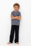 CROCKID Пижама 564966 К 1599 мокрый асфальт, геометрия