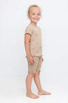 CROCKID Пижама 564973 К 1632 темно-бежевый, медвежонок