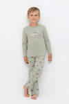 CROCKID Пижама 564986 К 1600 шалфей, маленькие динозавры