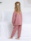 CROCKID Пижама 564999 К 1581 темная пудра, бантики