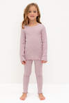CROCKID Пижама 565005 К 1618 розовый лед, мини сердечки