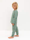 CROCKID Пижама 565010 К 1561 весенний зеленый, гонки