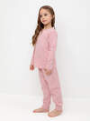 CROCKID Пижама 565016 К 1561 розовый зефир, цветочный узор