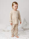 CROCKID Пижама 565020 К 1552 серо-бежевый, милые животные