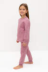 CROCKID Пижама 565023 К 1581 пепельная роза, мини листики