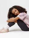CROCKID Брюки 565039 МП 4074-2уп угольный серый, милые бантики