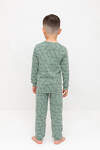 CROCKID Пижама 565053 К 1552 эвкалипт, геометрический рисунок