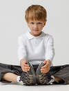 CROCKID Поло 565191 МП 302109 белый