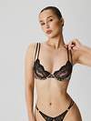 Infinity Lingerie Бюстгальтер 565261 31204111445 темно-коричневый принт