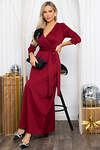 LT Collection Платье 565774 П14445-4М бордовый