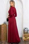 LT Collection Платье 565774 П14445-4М бордовый