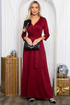LT Collection Платье 565774 П14445-4М бордовый