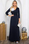 LT Collection Платье 565776 П14444-4М темно-синий