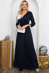 LT Collection Платье 565776 П14444-4М темно-синий