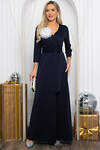 LT Collection Платье 565776 П14444-4М темно-синий