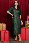 LT Collection Платье 565784 П14450-39М зеленый