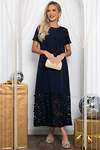 LT Collection Платье 565785 П14463-16М темно-синий