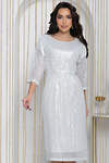 LT Collection Платье 565791 П14477-7М серебряный