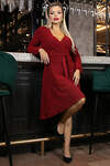 LT Collection Платье 565792 П14468-49М бордовый