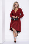 LT Collection Платье 565792 П14468-49М бордовый