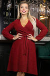 LT Collection Платье 565792 П14468-49М бордовый