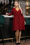 LT Collection Платье 565792 П14468-49М бордовый