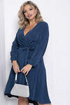 LT Collection Платье 565793 П14467-49М синий