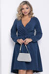 LT Collection Платье 565793 П14467-49М синий