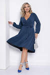 LT Collection Платье 565793 П14467-49М синий