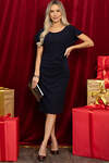 LT Collection Платье 565798 П14560-19М темно-синий