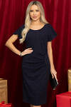 LT Collection Платье 565798 П14560-19М темно-синий