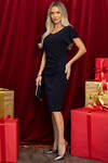 LT Collection Платье 565798 П14560-19М темно-синий