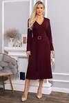 LT Collection Платье 565814 П14622-10М бордовый