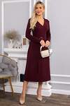 LT Collection Платье 565814 П14622-10М бордовый