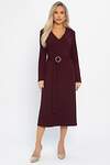 LT Collection Платье 565814 П14622-10М бордовый