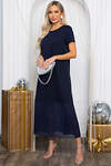LT Collection Платье 565817 П14610-16М темно-синий