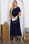 LT Collection Платье 565817 П14610-16М темно-синий