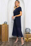 LT Collection Платье 565817 П14610-16М темно-синий