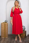 LT Collection Платье 565819 П14614-16М красный