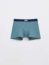 DiWaRi Трусы 565920 BASIC MSH 2956 (пакет) sea green strip