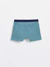 DiWaRi Трусы 565920 BASIC MSH 2956 (пакет) sea green strip