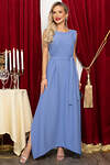LT Collection Платье 565958 П14668-4М голубой