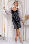 LT Collection Платье 565968 П14474-7М темно-серый