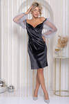 LT Collection Платье 565968 П14474-7М темно-серый