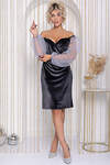 LT Collection Платье 565968 П14474-7М темно-серый