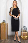 LT Collection Платье 565977 П14638-25М черный
